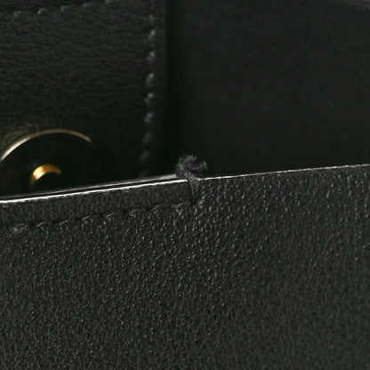 Saint Laurent Calfskin Toy Shopping Tote Black 11 of 11