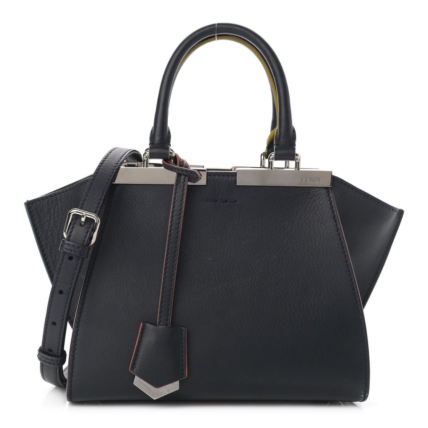 Vitello Dolce Mini 3jours Tote Blue Notte