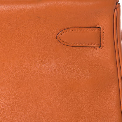 Hermes Gulliver Kelly Retourne 32 Orange 18 of 23