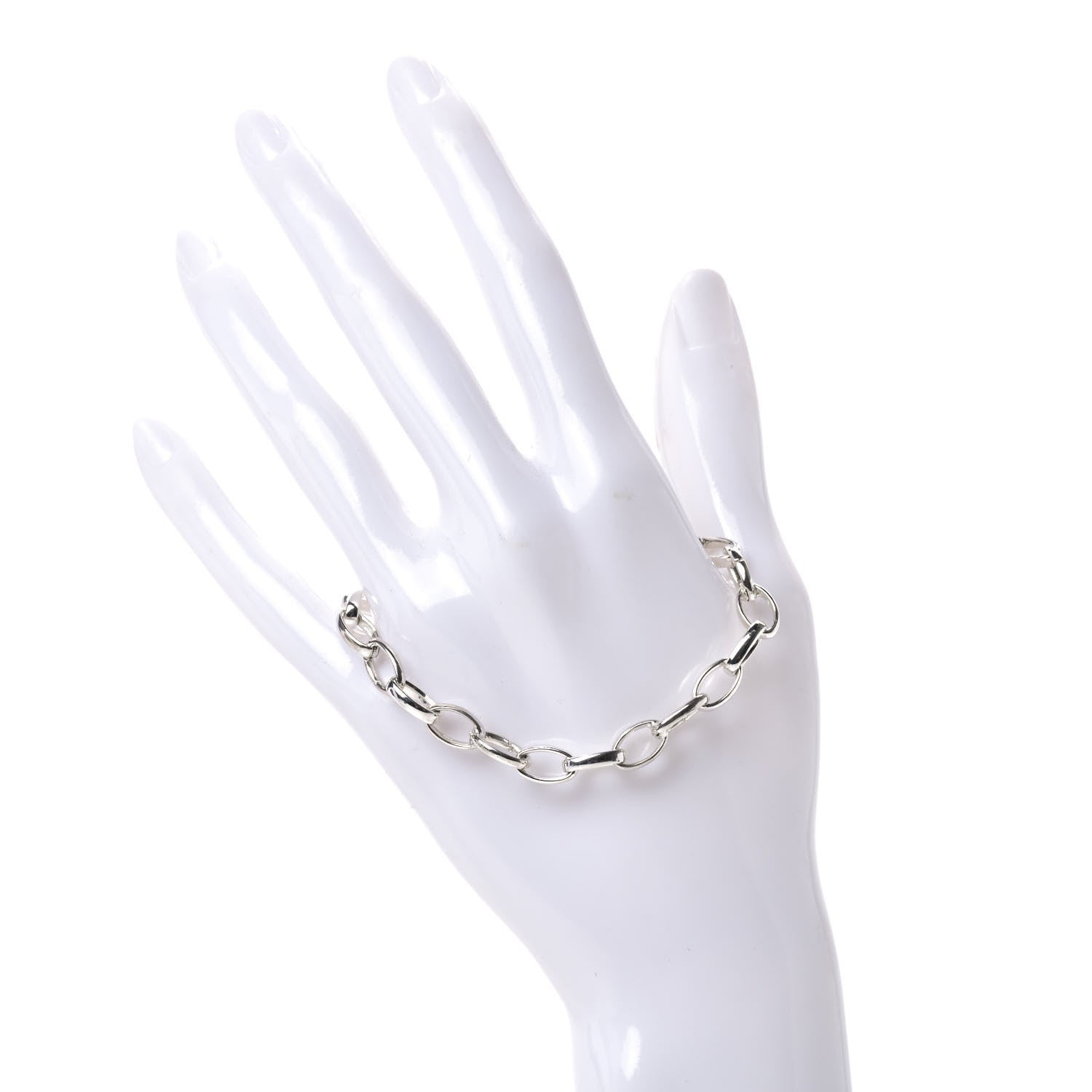 Gucci Sterling Silver Link Bracelet 2 of 5