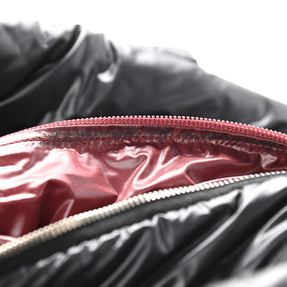 Chanel Nylon Quilted Large Coco Cocoon Tote Black 8 of 13