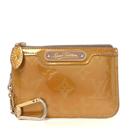 Louis Vuitton Vernis Key Pouch Beige Poudre 1 of 7