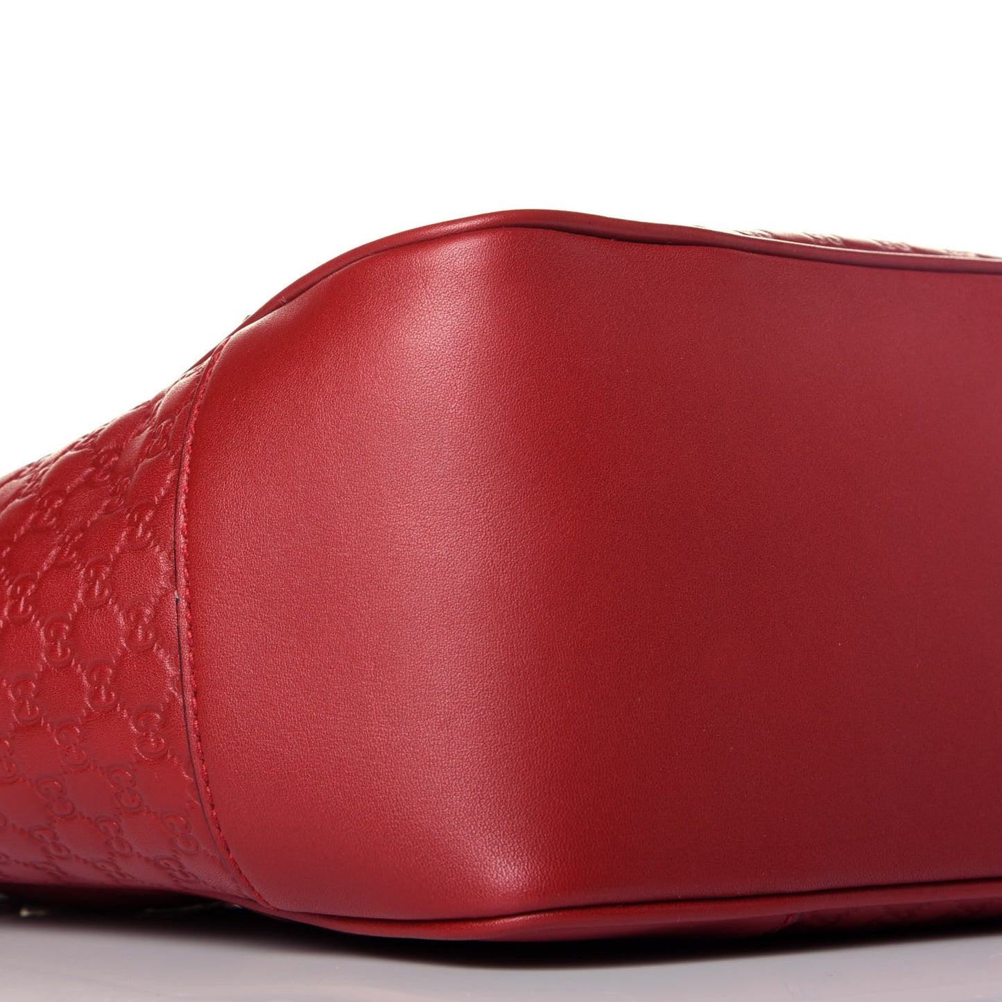 Microguccissima Small Bree Tote Red