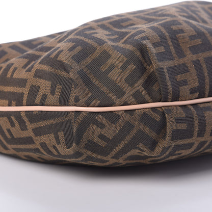 Fendi Zucca Cuoio Lucido Small Chef Hobo Tobacco Bois de Rose 9 of 11