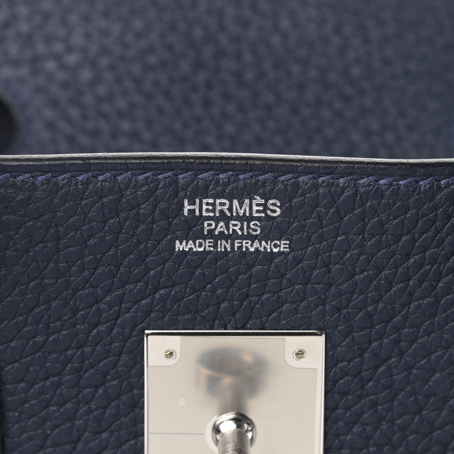 Togo Birkin 30 Bleu Nuit
