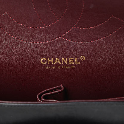 Chanel Lambskin Quilted Jumbo Double Flap Black 7 of 19