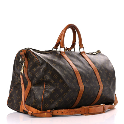 Louis Vuitton Monogram Keepall Bandouliere 50 4 of 43