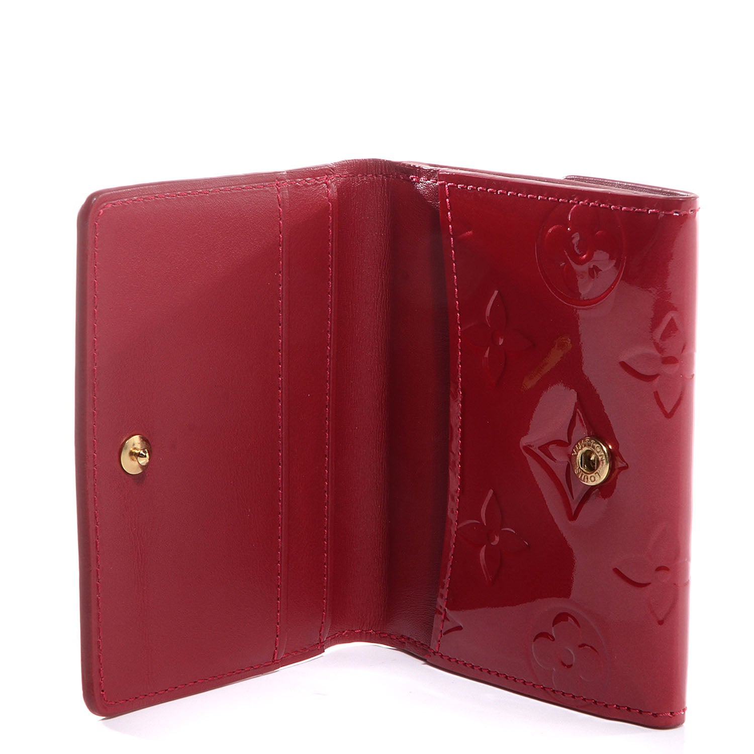 Louis Vuitton Vernis Ludlow Wallet Pomme D'Amour 6 of 7
