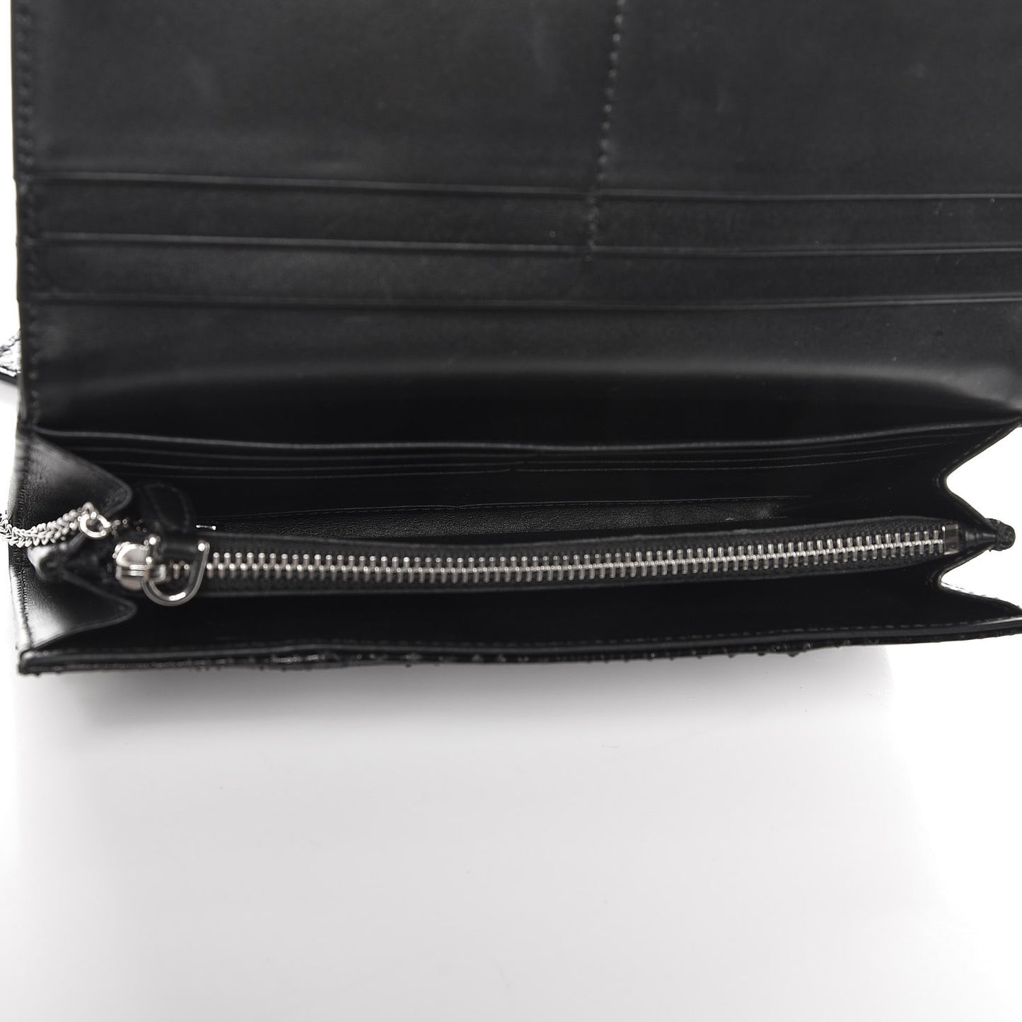 Ayers Continental Flap Wallet Nero Black