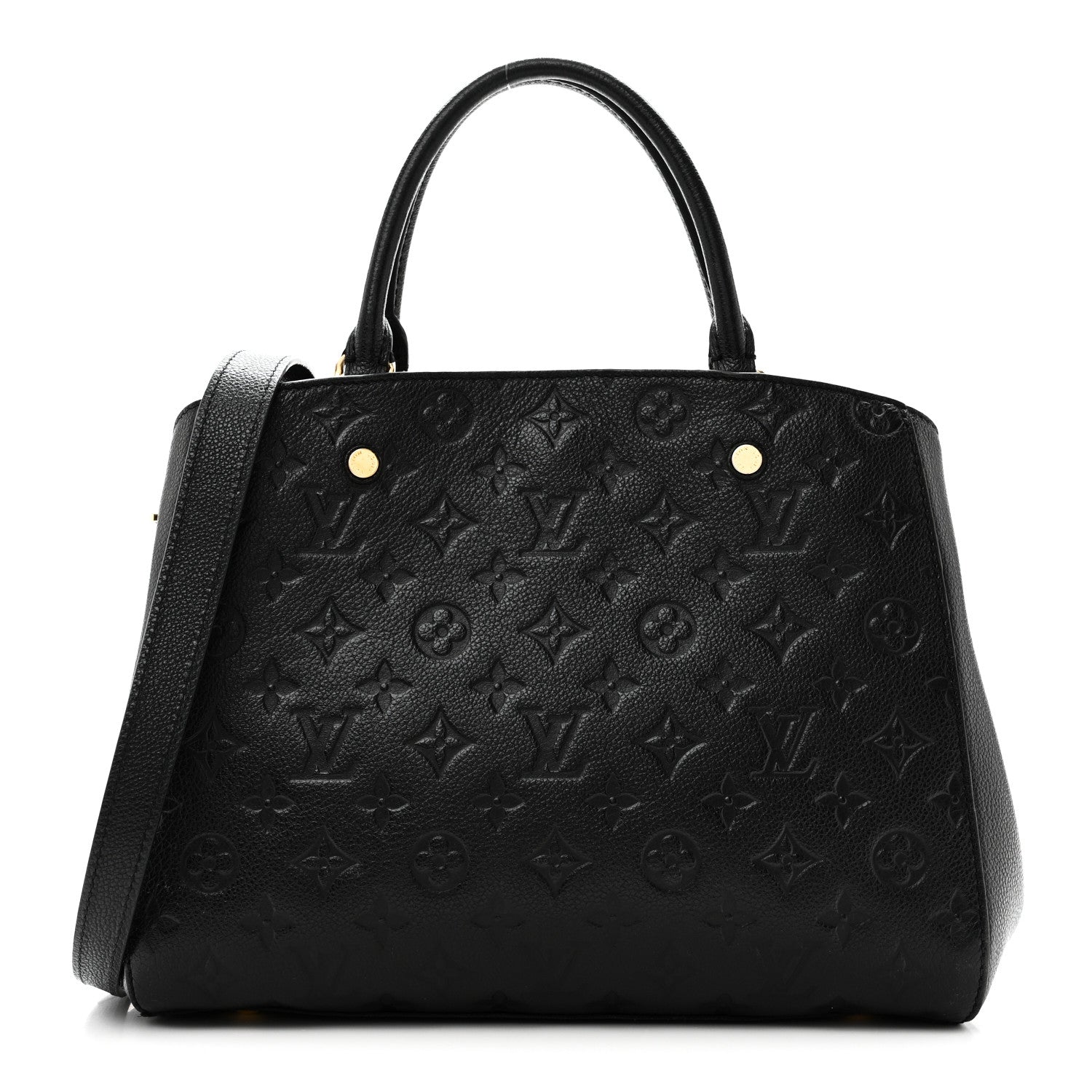 Louis Vuitton Empreinte Montaigne MM Black 1 of 10