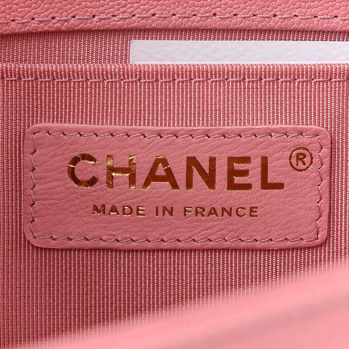 Caviar Quilted Medium Boy Flap Pink