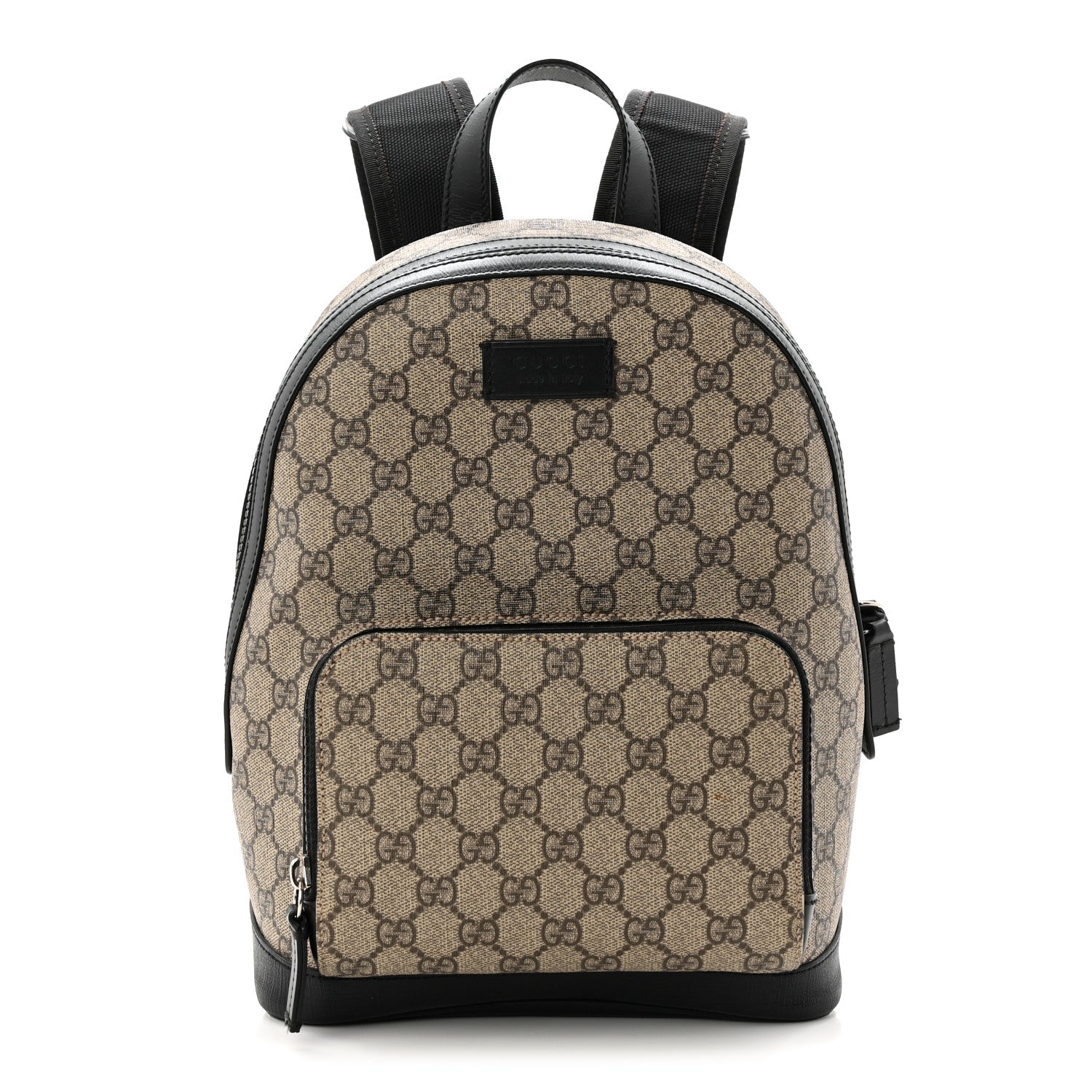 Gucci GG Supreme Monogram Small Eden Day Backpack Black 1 of 10