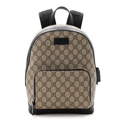 Gucci GG Supreme Monogram Small Eden Day Backpack Black 1 of 10