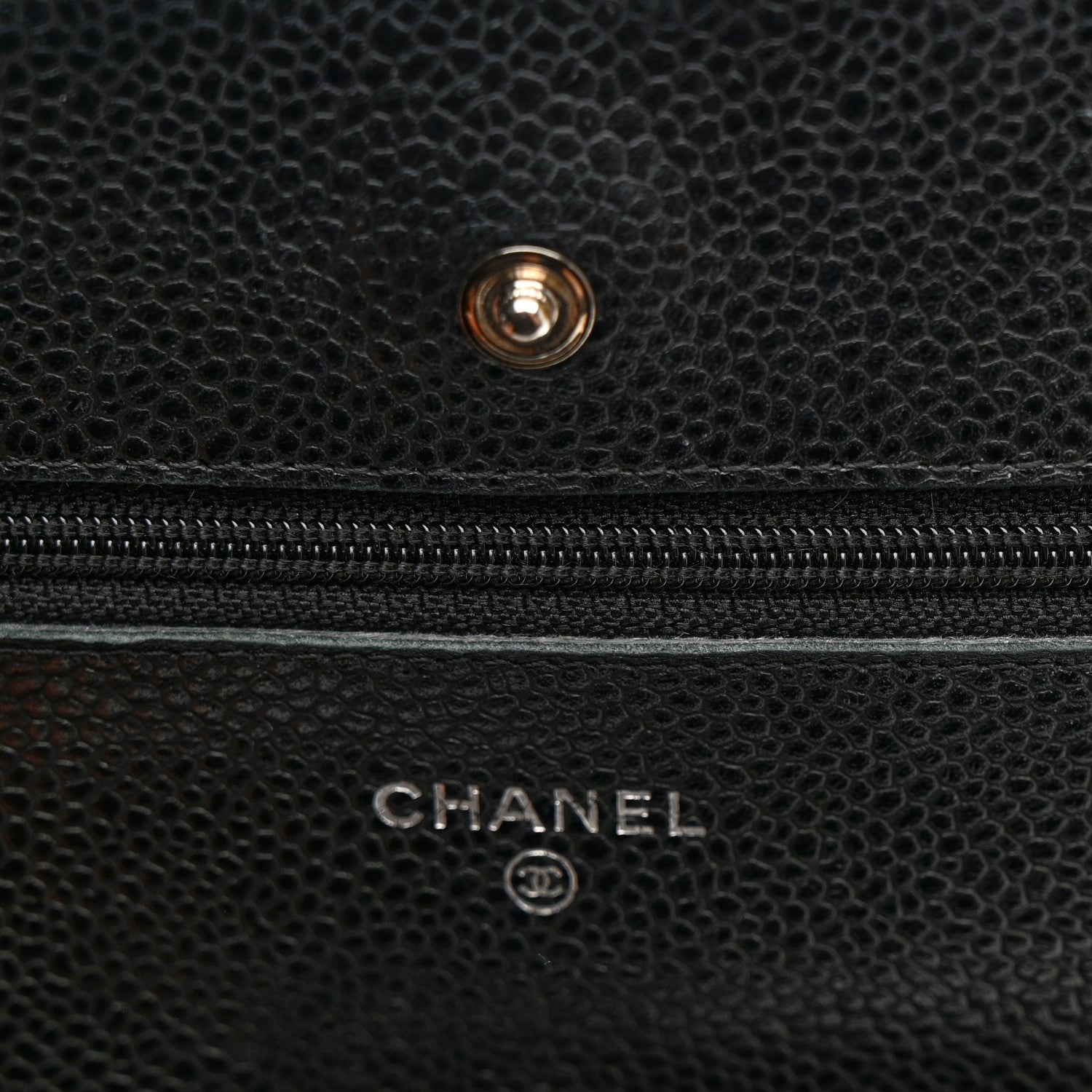 Chanel Caviar Quilted Wallet on Chain WOC Black 17 of 17