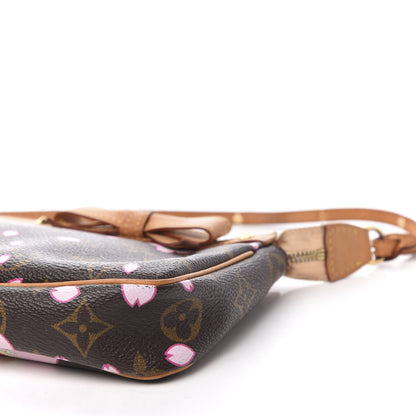 Louis Vuitton Monogram Cherry Blossom Pochette Accessories Brown 7 of 10
