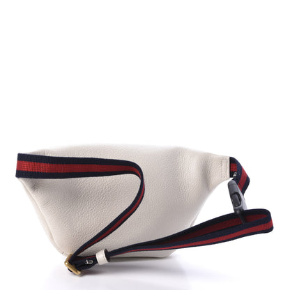 Gucci Grained Calfskin Small Logo Belt Bag White 3 of 11