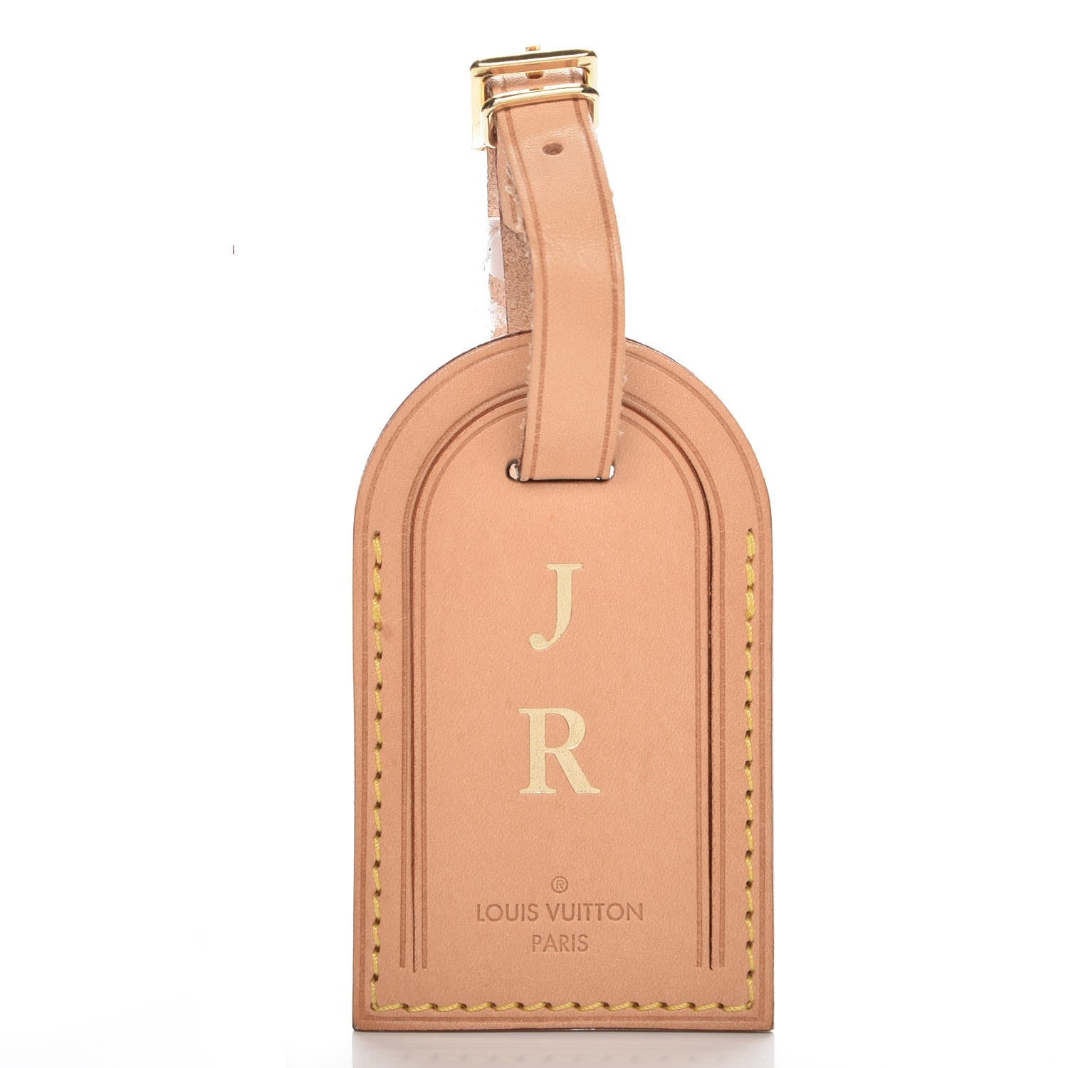 Louis Vuitton Vachetta Luggage Tag 1 of 2
