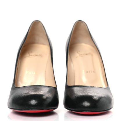 Christian Louboutin Calfskin Fifi 100 Pumps 38 Black 2 of 10