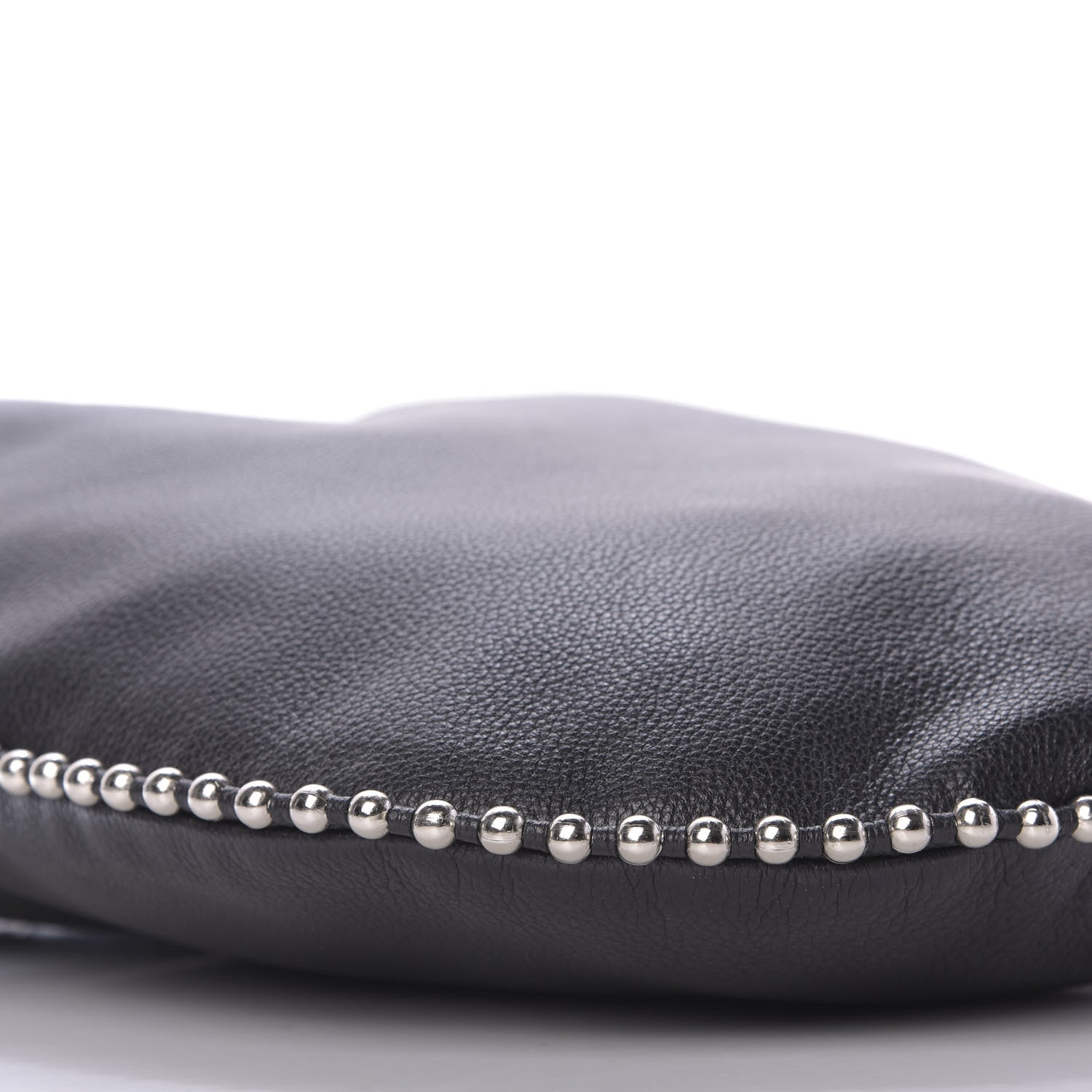 Alexander Wang Pebbled Calfskin Studded Roxy Hobo Black 6 of 9