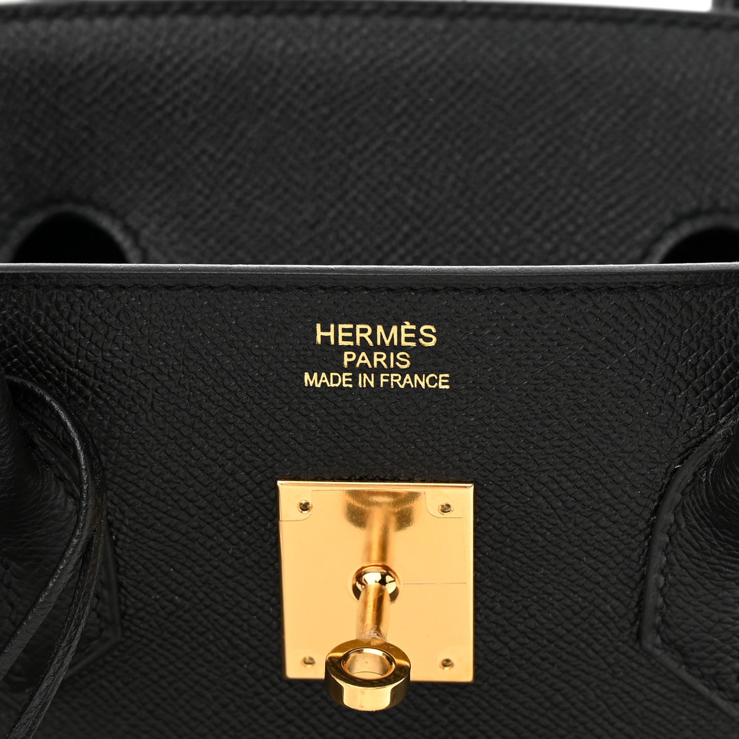 Epsom Birkin 35 Black