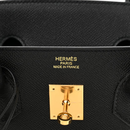 Hermes Epsom Birkin 35 Black 6 of 15