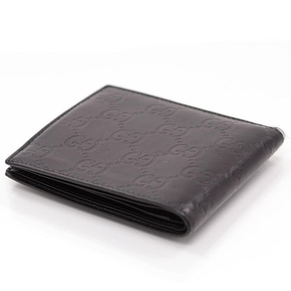 Gucci Microguccissima Mens Bi-Fold Wallet Black 4 of 8