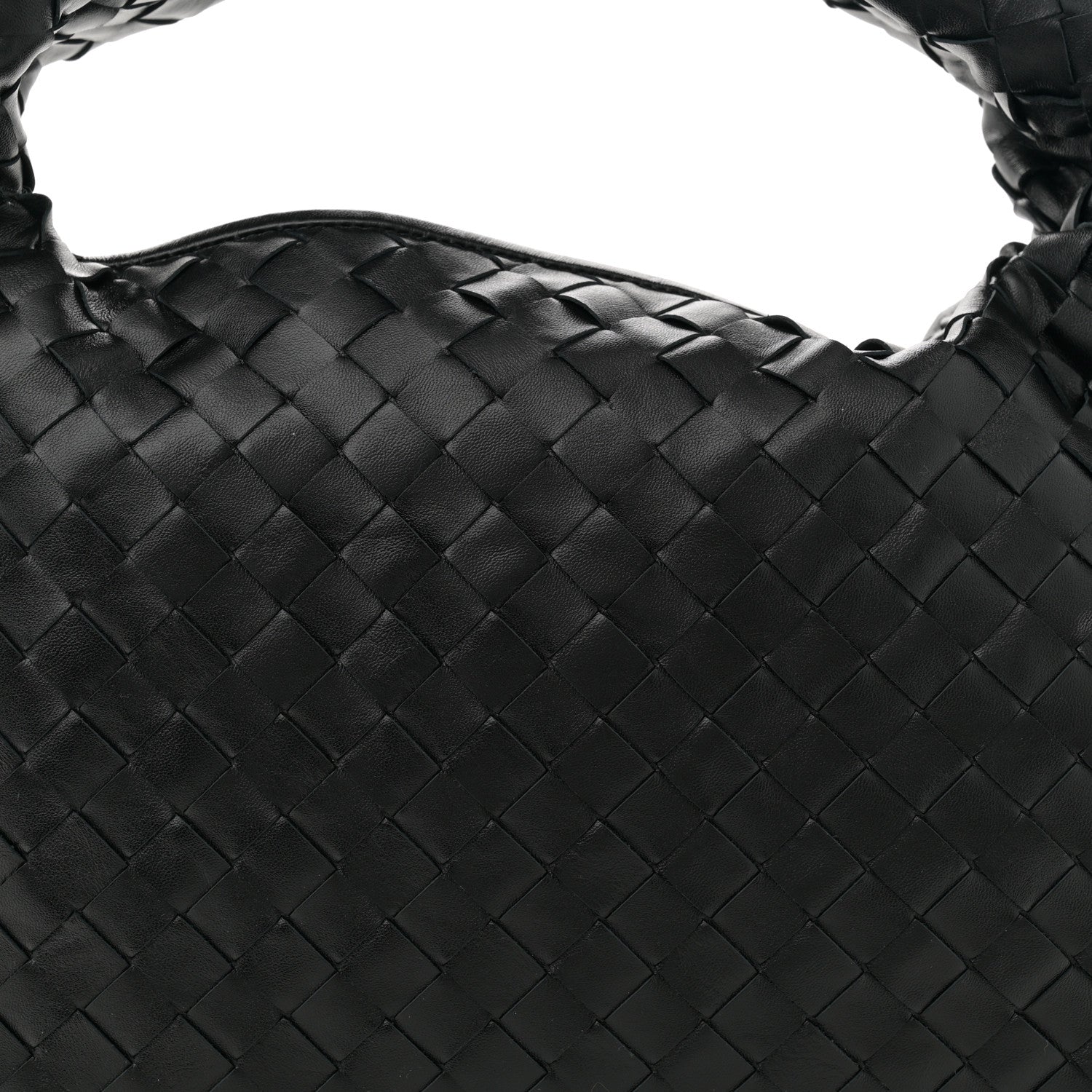 Bottega Veneta Calfskin Intrecciato Small Hop Black 8 of 10