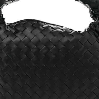Bottega Veneta Calfskin Intrecciato Small Hop Black 8 of 10