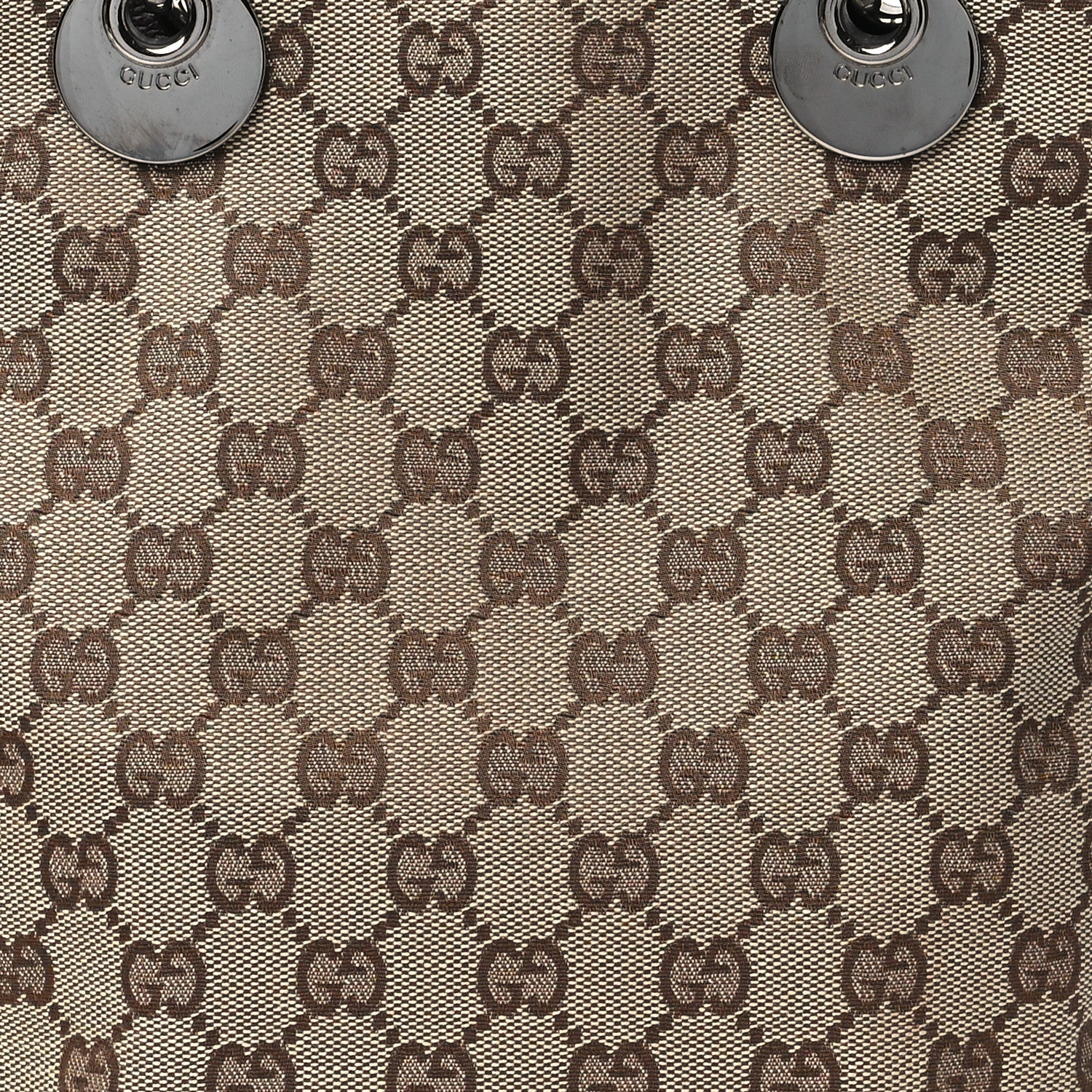 Gucci Monogram Small Eclipse Tote Brown 8 of 11