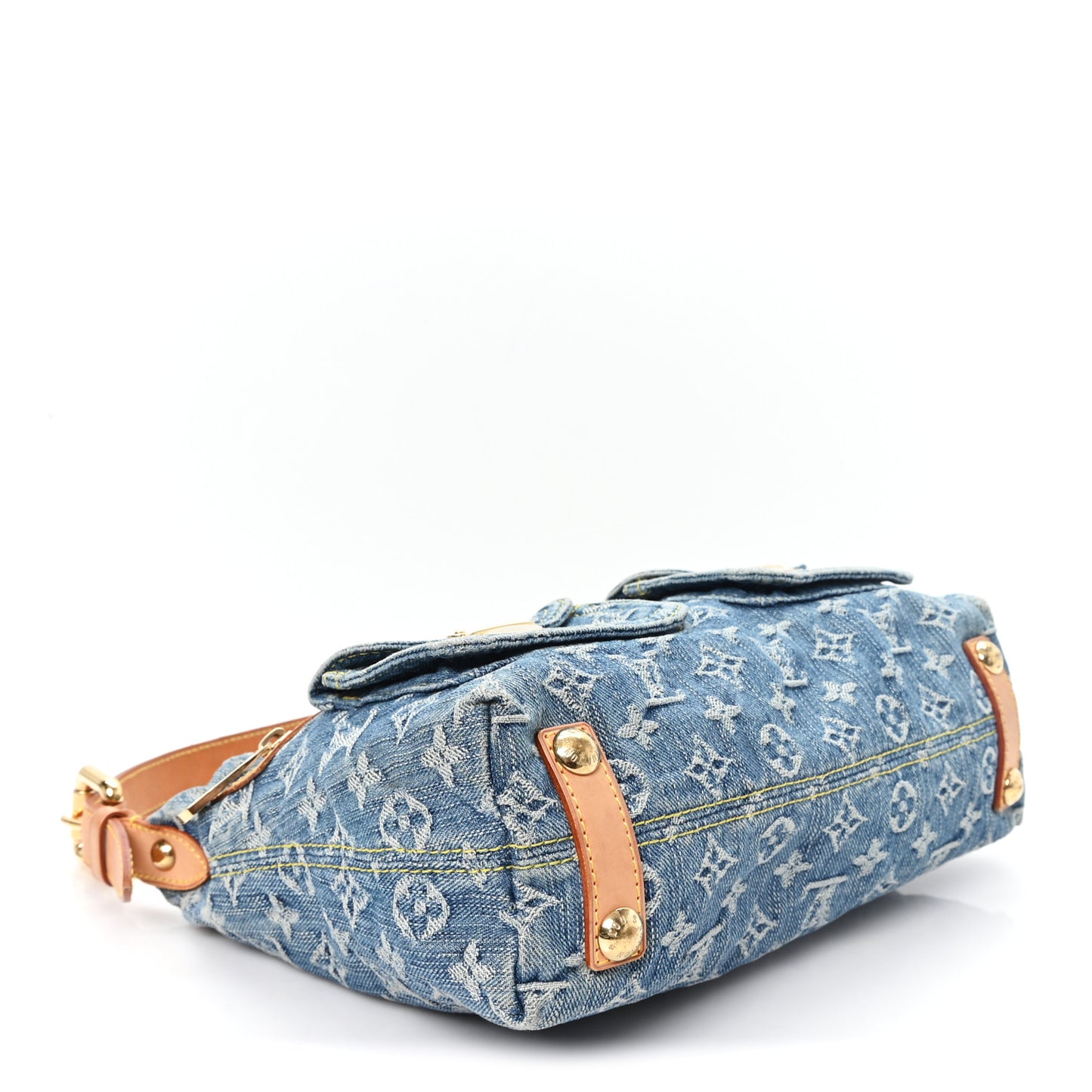 Monogram Denim Baggy PM Blue
