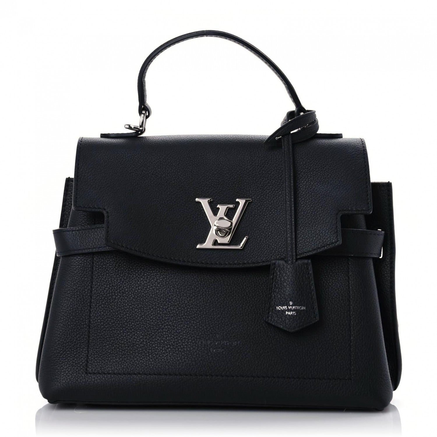 Louis Vuitton Calfskin Lockme Ever BB Black 1 of 11