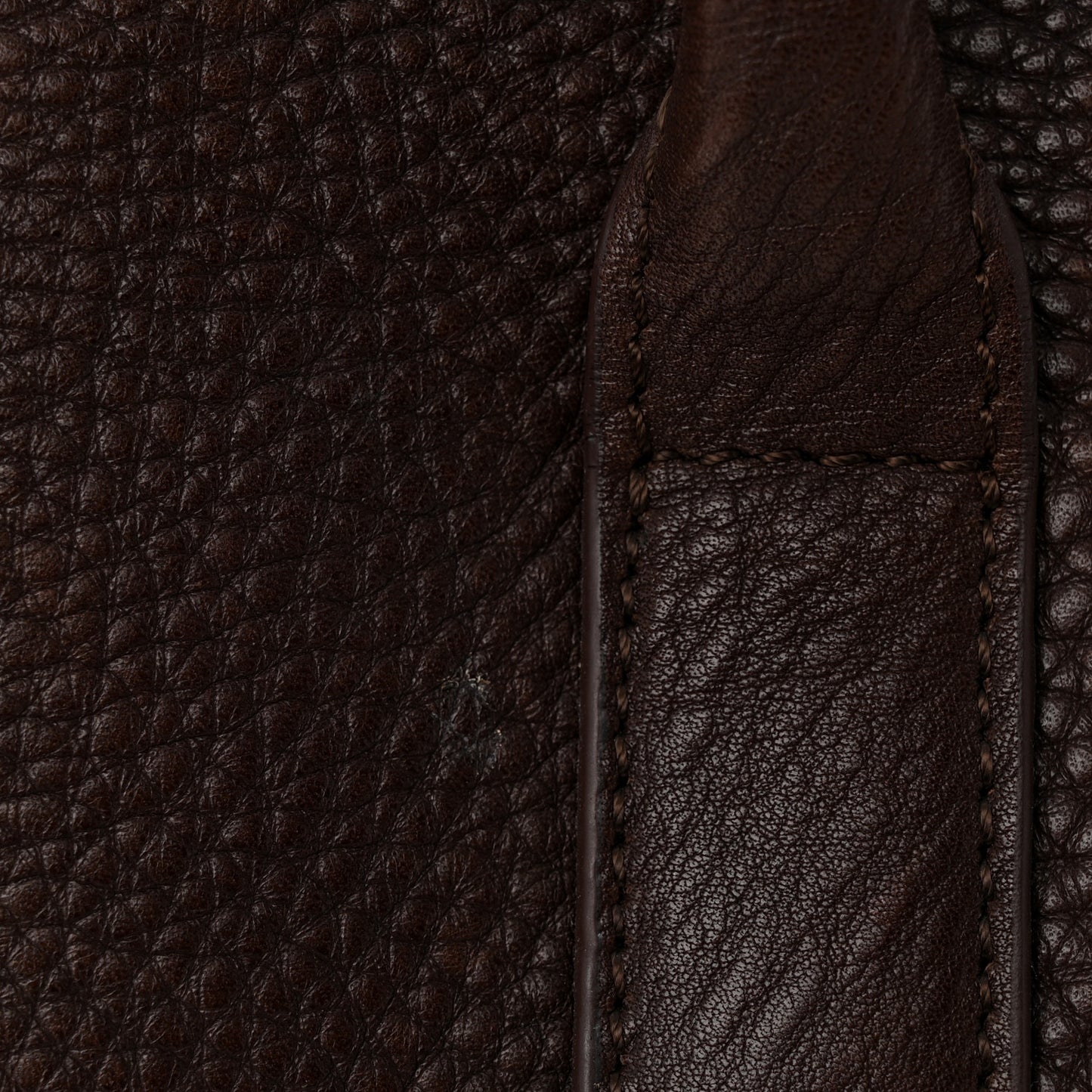 Classic Grain Calfskin Bayswater Chocolate