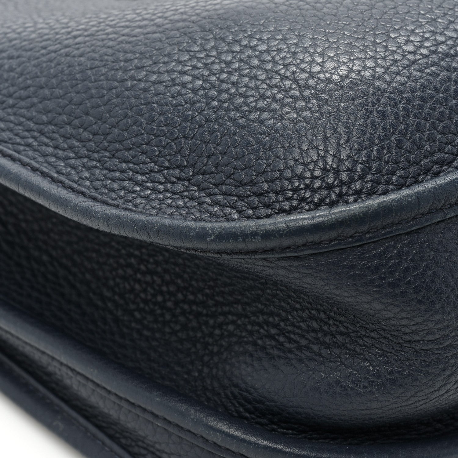 Hermes Taurillon Clemence Evelyne III GM Bleu Nuit 12 of 19