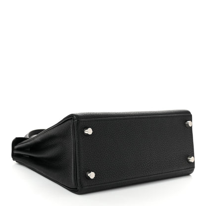 Hermes Togo Kelly Retourne 25 Black 4 of 11