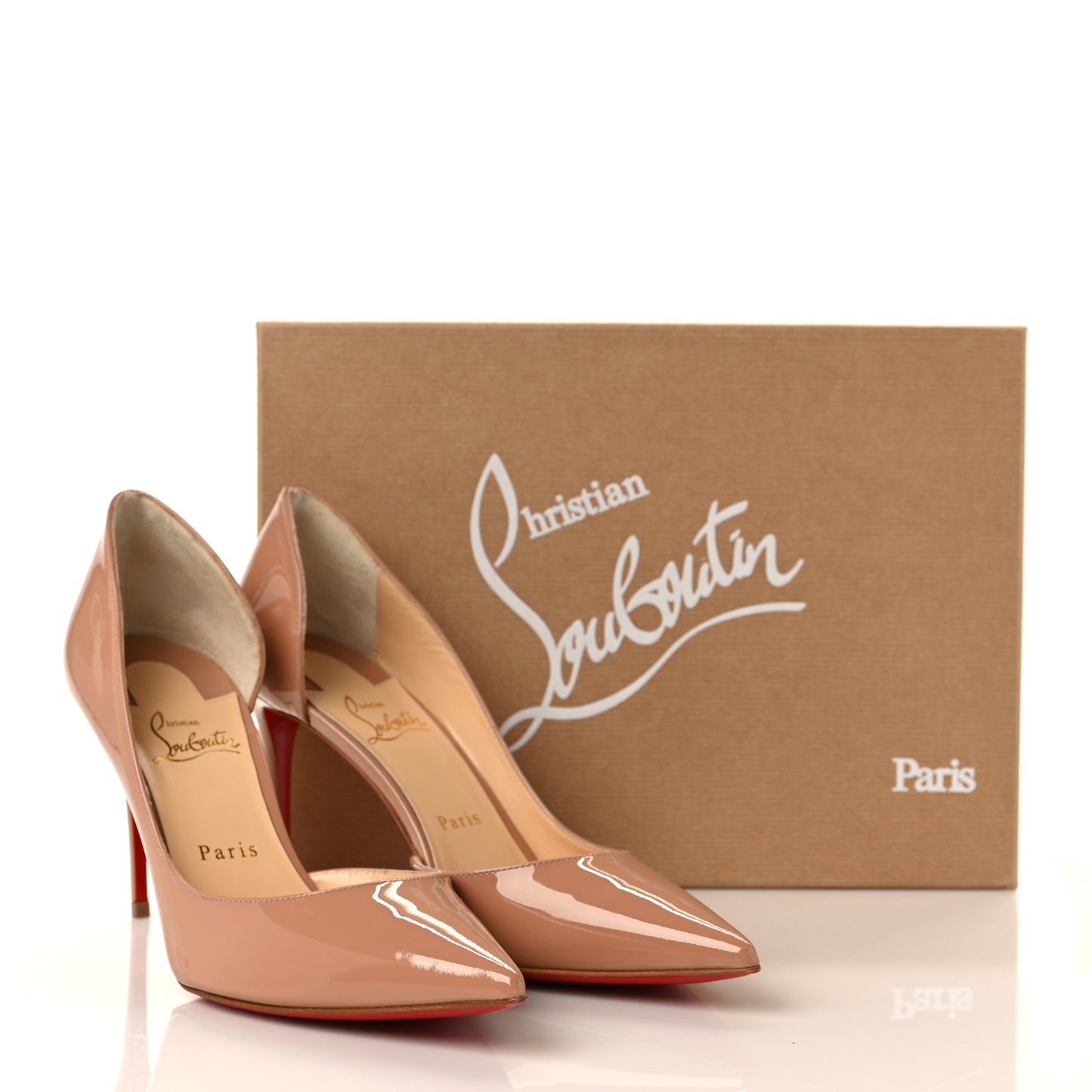 Patent Iriza 85 Pumps 39.5 Nude