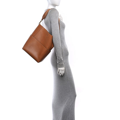 Celine Natural Calfskin Seau Sangle Bucket Bag Tan 2 of 10