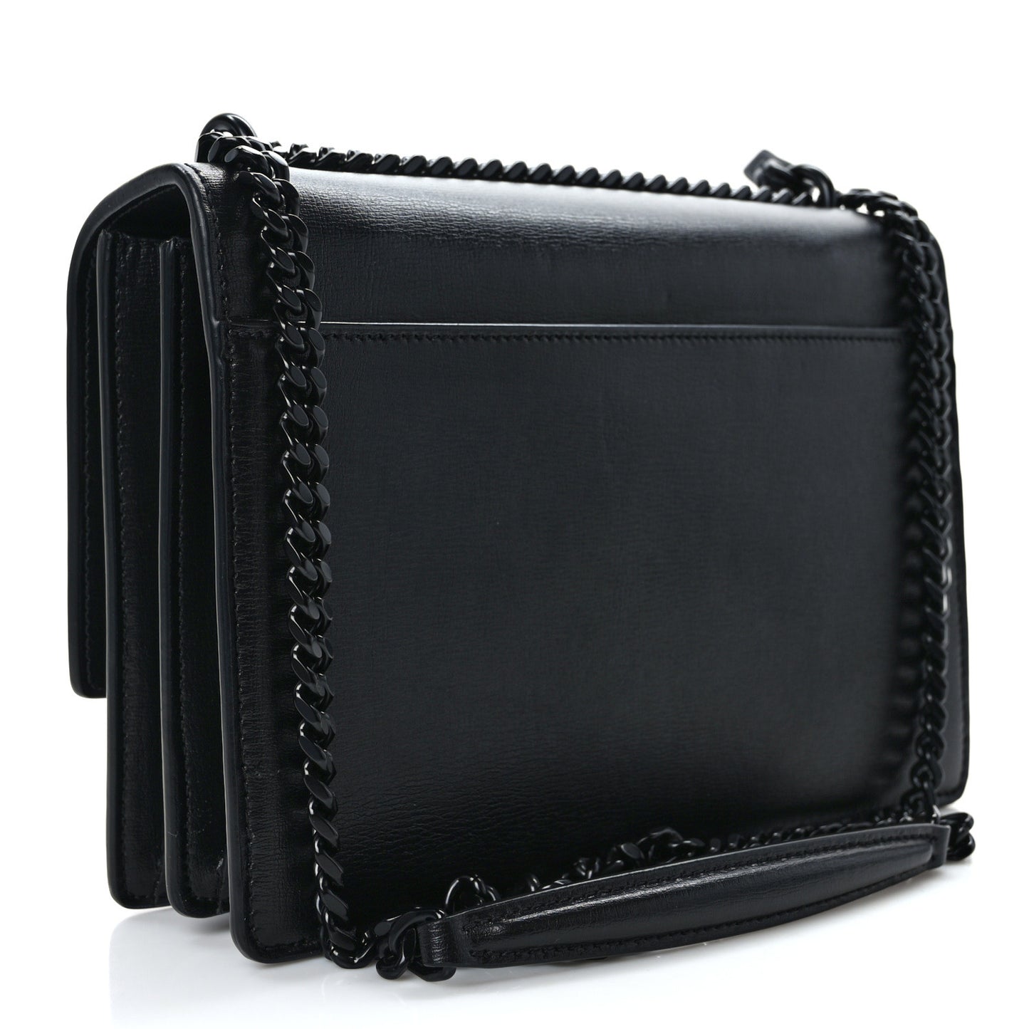 Calfskin Medium Monogram Monochrome Sunset Black