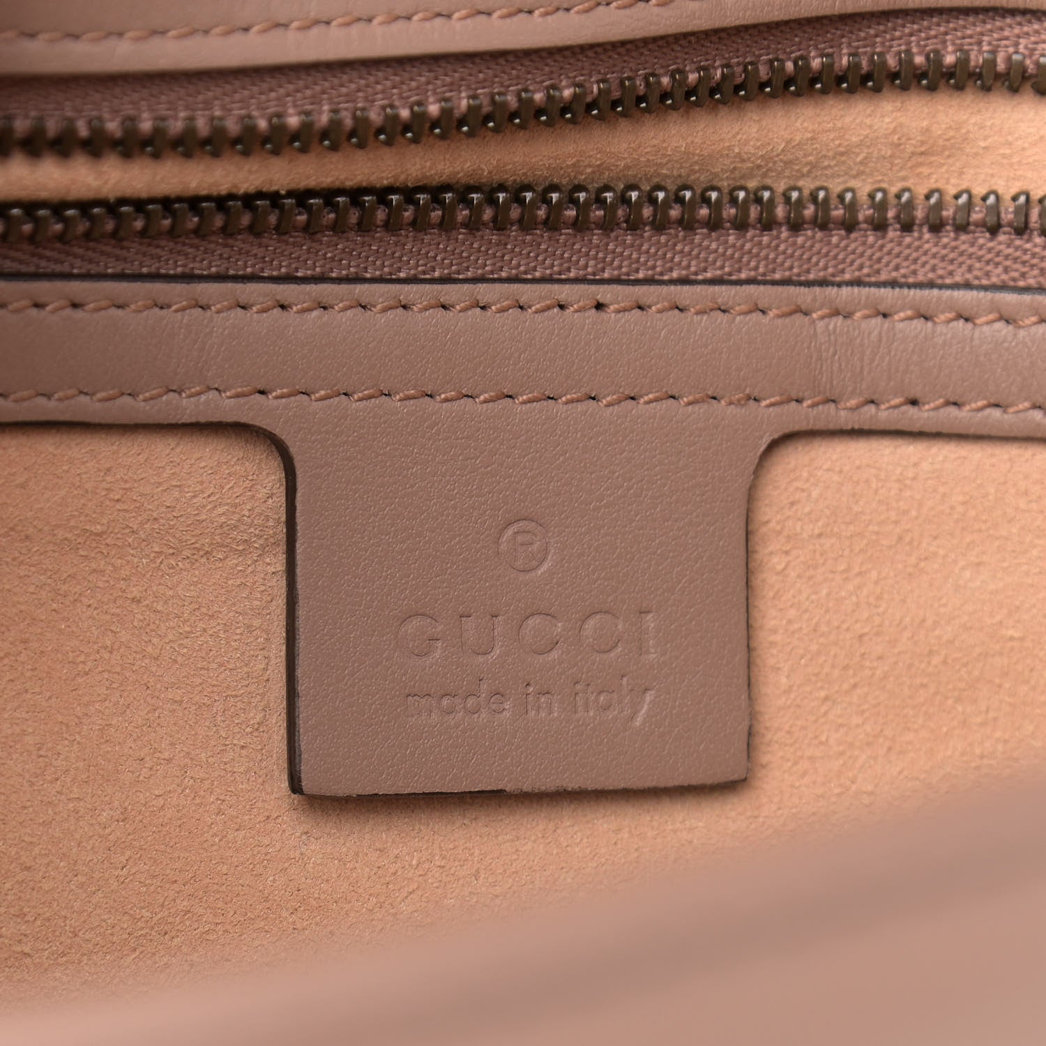 Gucci Calfskin Matelasse Small GG Marmont Shoulder Bag Porcelain Rose 6 of 12