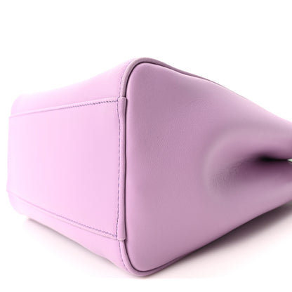 Fendi Nappa Stacked Bar Mini Peekaboo Iconic Satchel Violetta 10 of 10