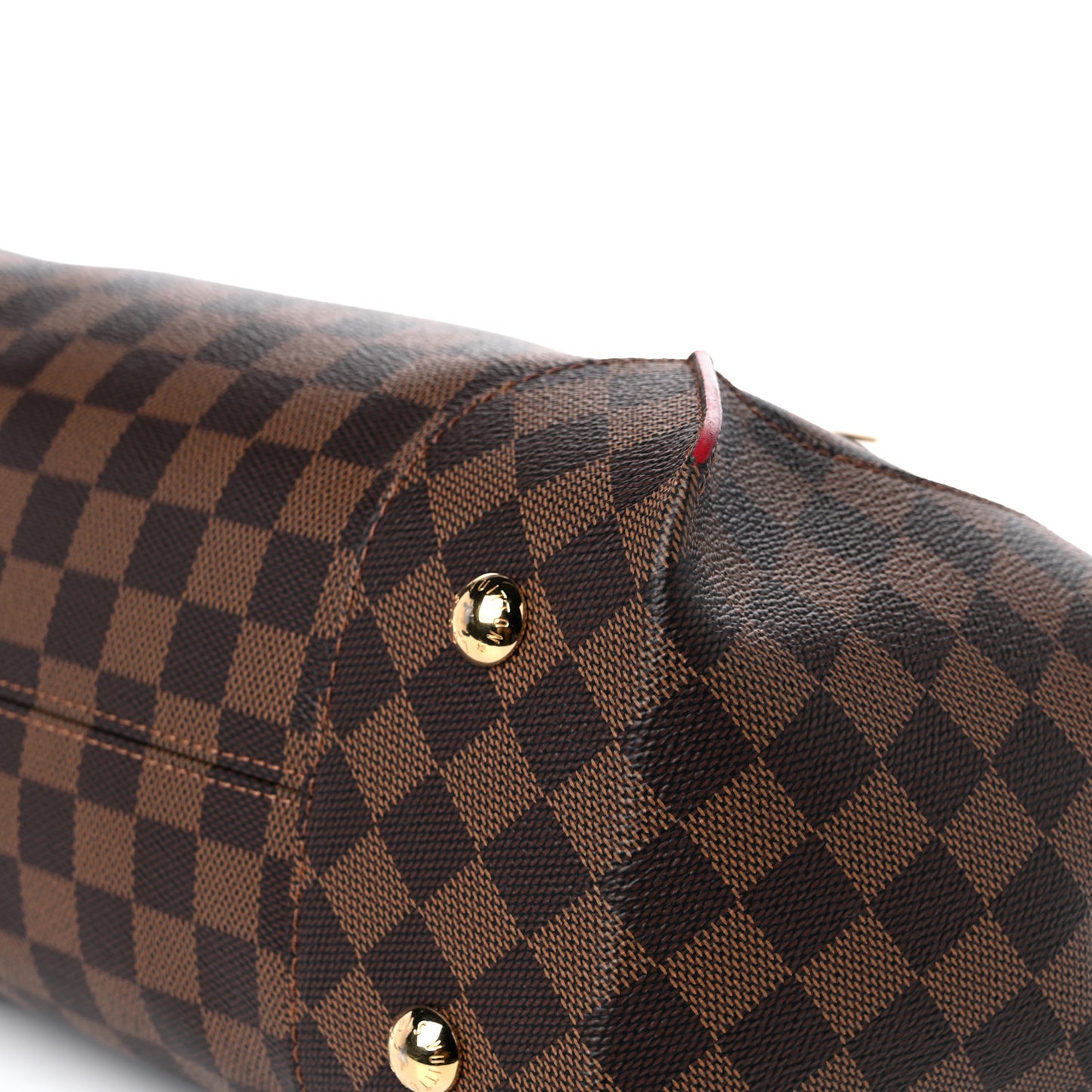 Damier Ebene Caissa Hobo Cherry