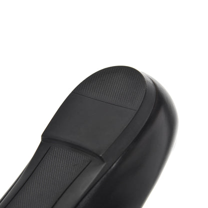 Louis Vuitton Calfskin Buckle Ballerina Flats 38.5 Black 12 of 15