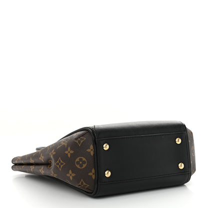 Louis Vuitton Calfskin Monogram Kimono Tote PM Black 4 of 15