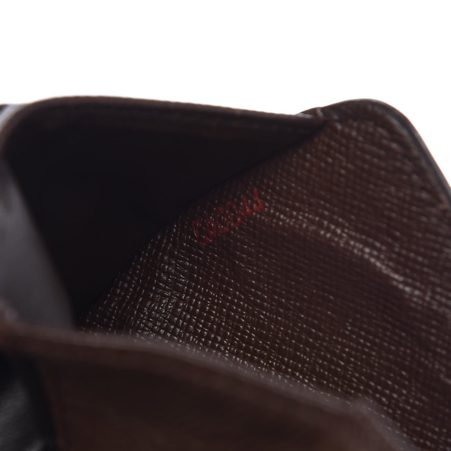 Damier Ebene Zippe Zipped Compact Wallet