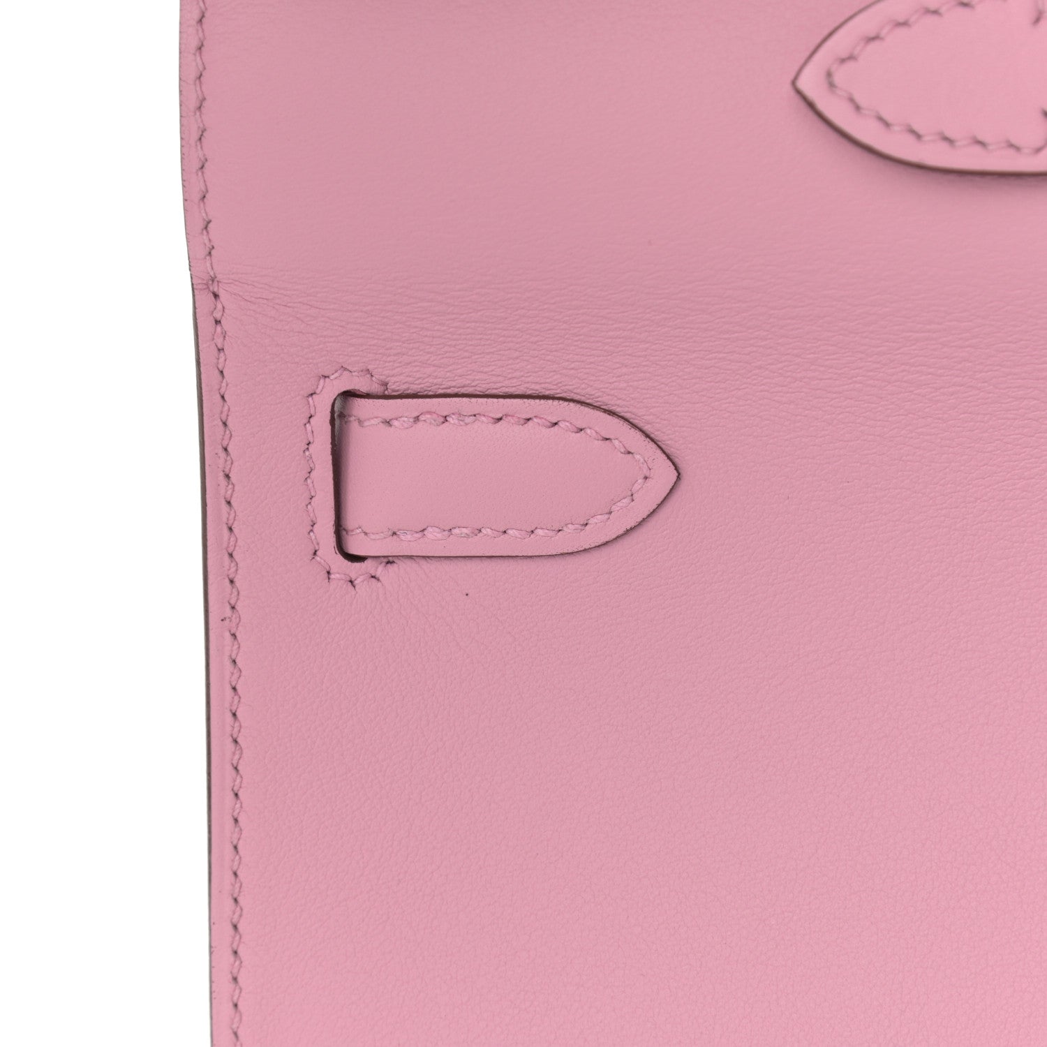 Hermes Swift Kelly Cut Clutch Pochette Mauve Sylvestre 12 of 26