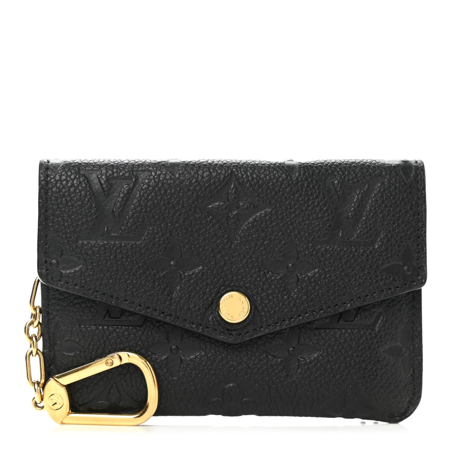 Louis Vuitton Empreinte Key Pouch Black 1 of 8