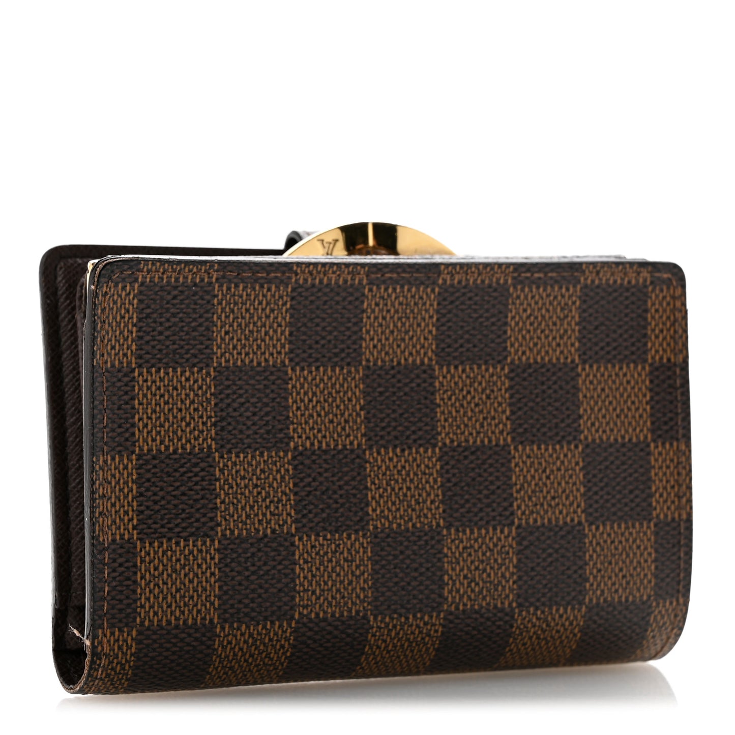Damier Ebene French Purse Wallet