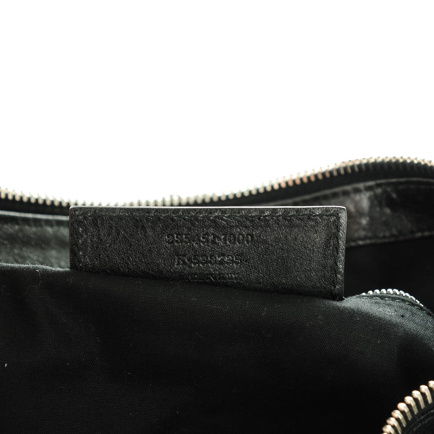 Agneau Giant 21 Silver Hardware Work Black