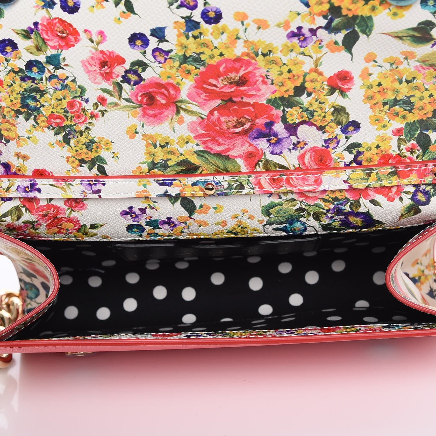 Dolce & Gabbana Dauphine DG Millennials Crossbody Bag Pink 5 of 9