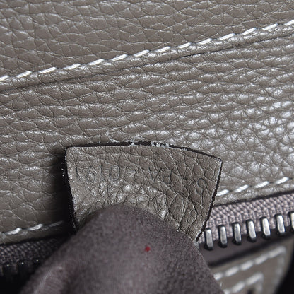 Celine Drummed Calfskin Mini Luggage Souris 7 of 12