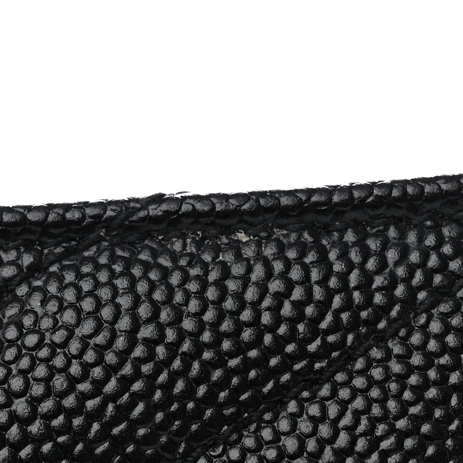 Saint Laurent Grain De Poudre Matelasse Chevron Monogram Zipped Two-Part Wallet Black 9 of 10